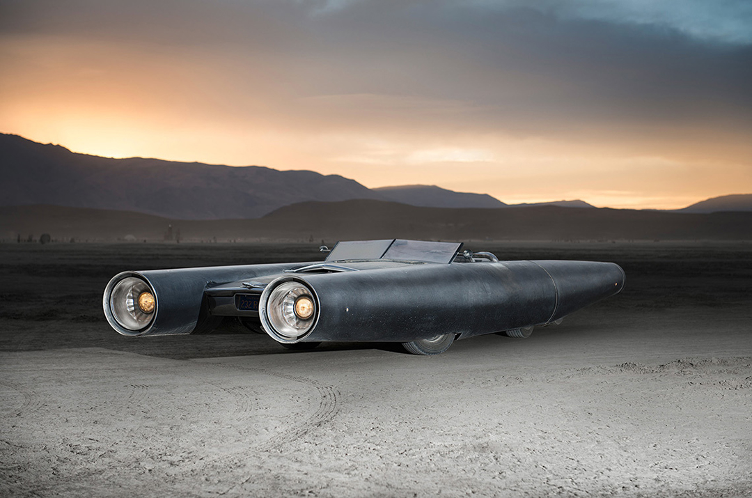 A vehicle of Burning Man, photograph by Alexandra Lier