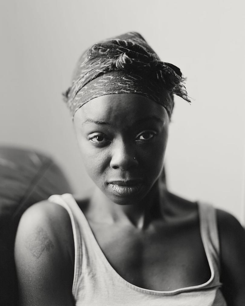 Craig Easton photograph from his series "Black Top"