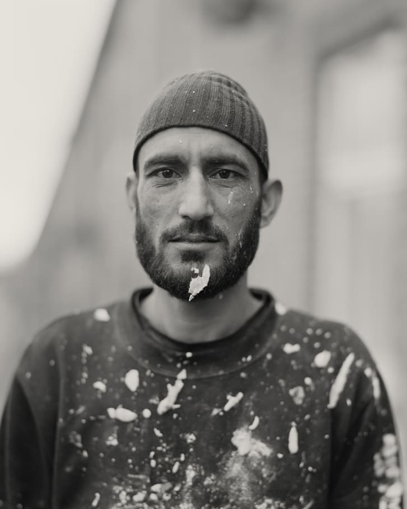 Craig Easton photograph from his series "Black Top"