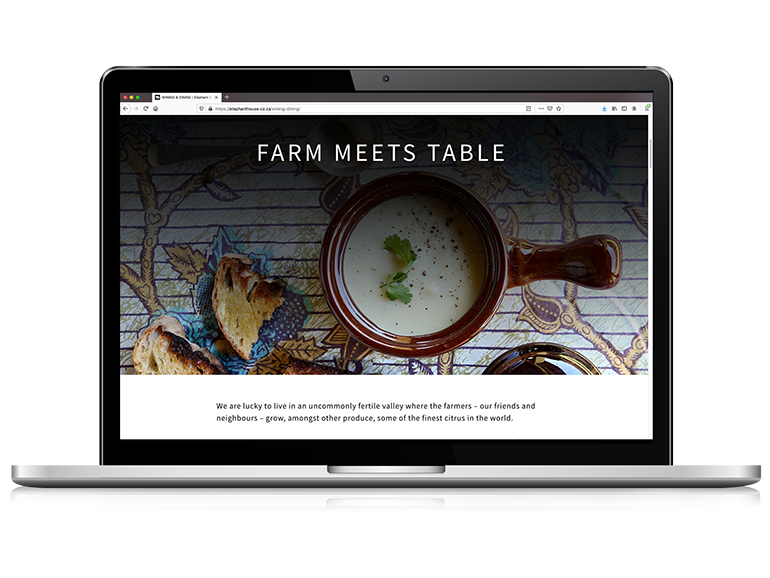 Elephant House website, designed by MR.SMiTH