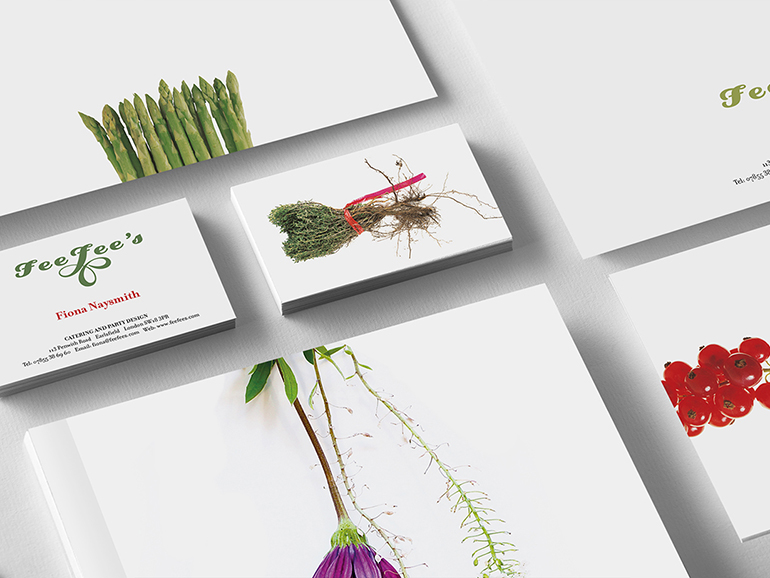 FeeFee's stationery, designed by MR.SMiTH Creative Studio