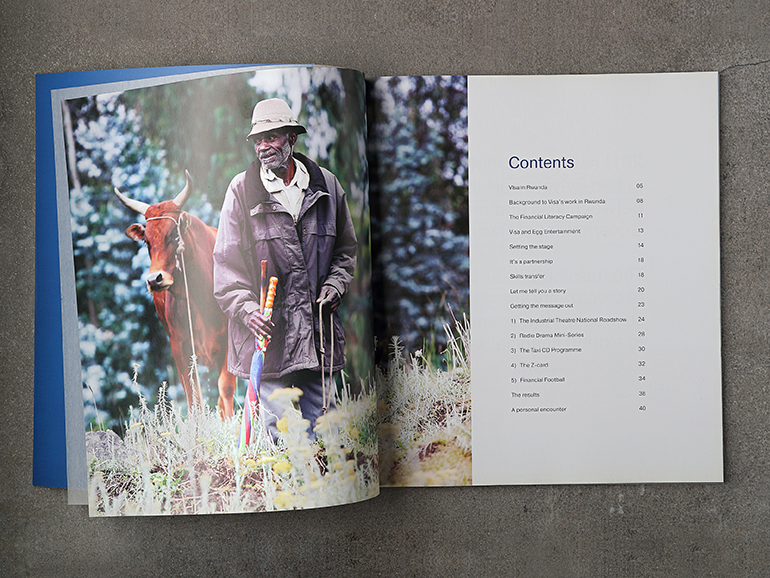 Visa in Rwanda brochure spread